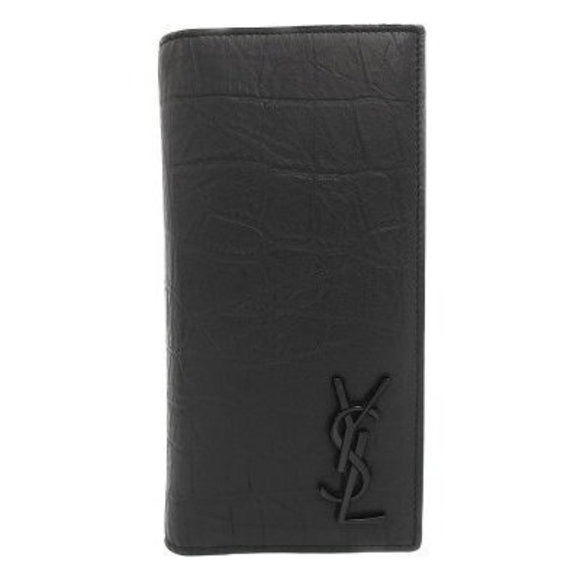 SAINT LAURENT PARIS Monogram Continental Wallet Bifold Long - Picture 1 of 5